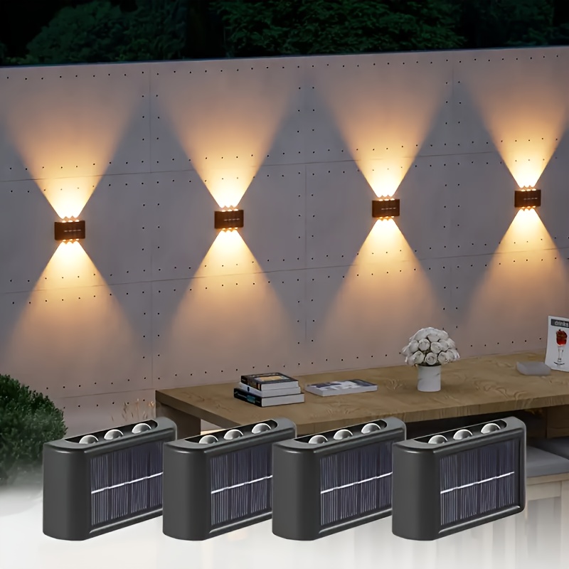 Outdoor Lighting For Fence - LED Güneş Enerjili Dış Mekan Su