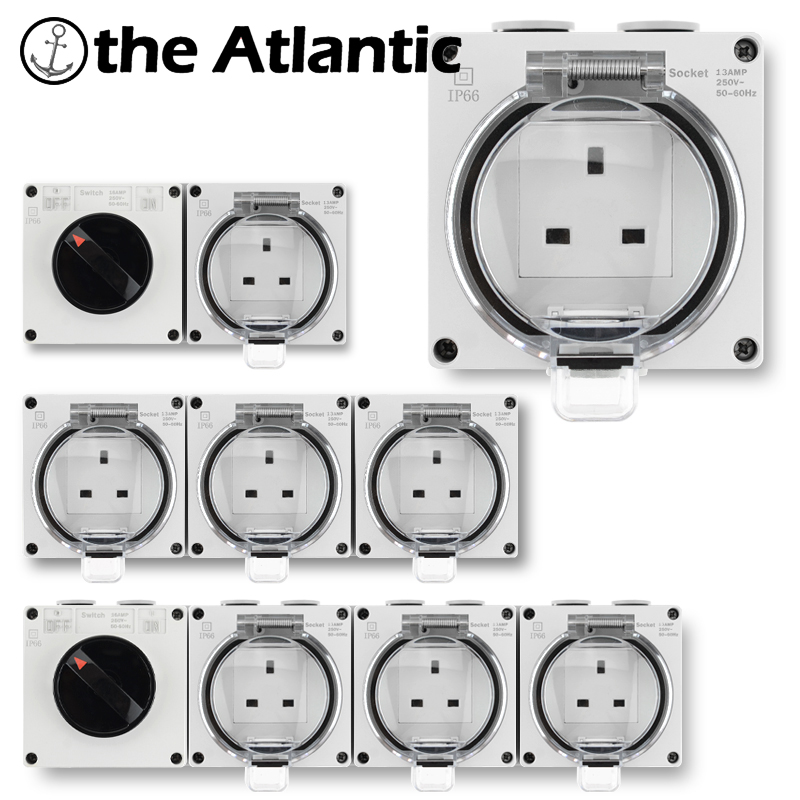Outdoor Lighting Uk - İngiltere standart soket fiş IP66 açık