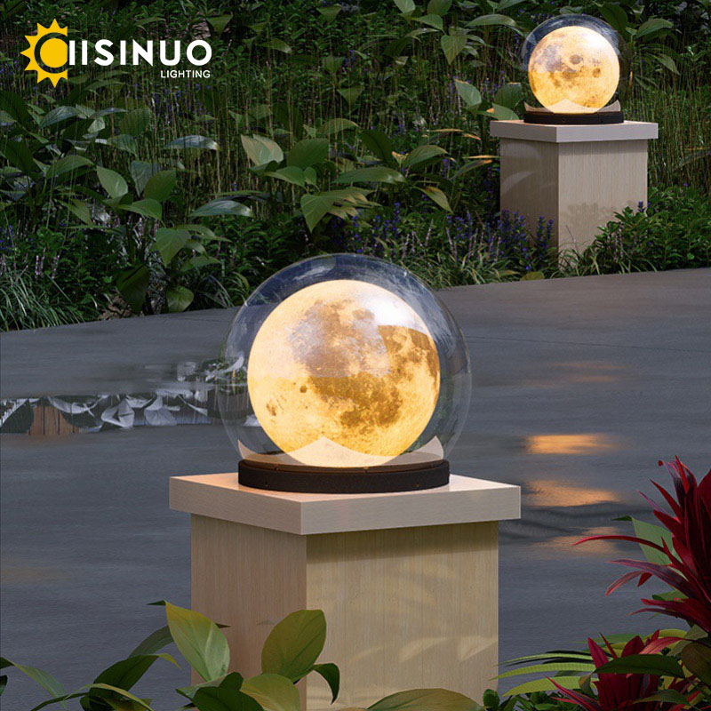 Outdoor Lighting Year Round - Yaratıcı Ay Ayağı Işıkları Açık Su
