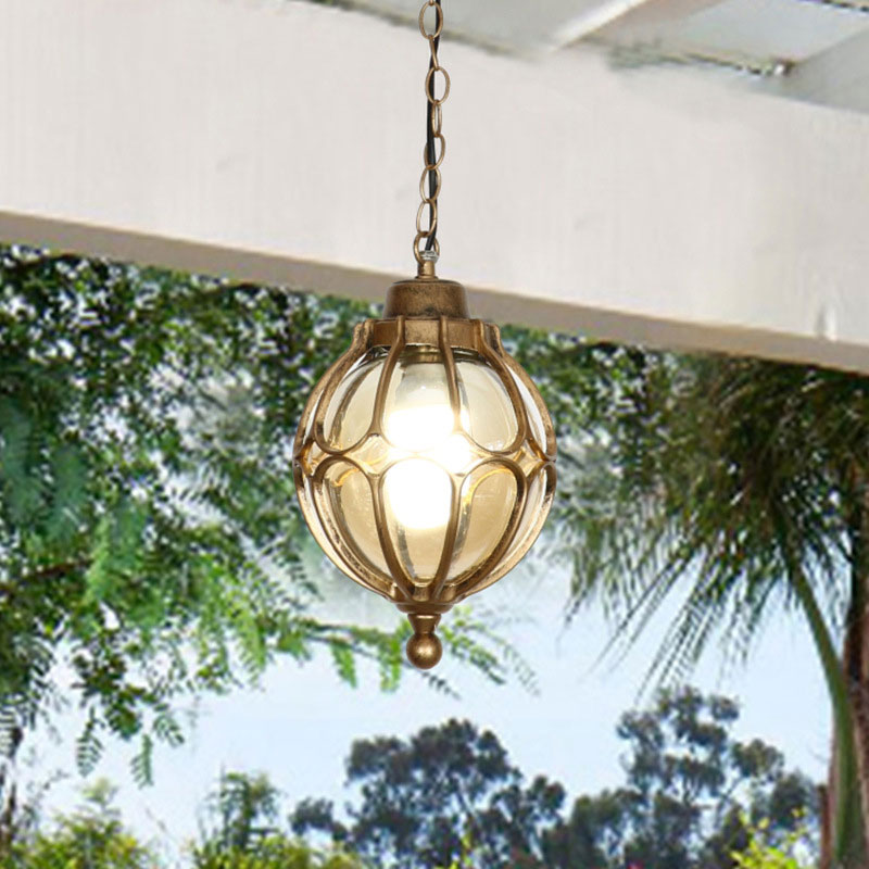 Outdoor Lighting Chandelier - Amerikan su geçirmez avize açık koridor
