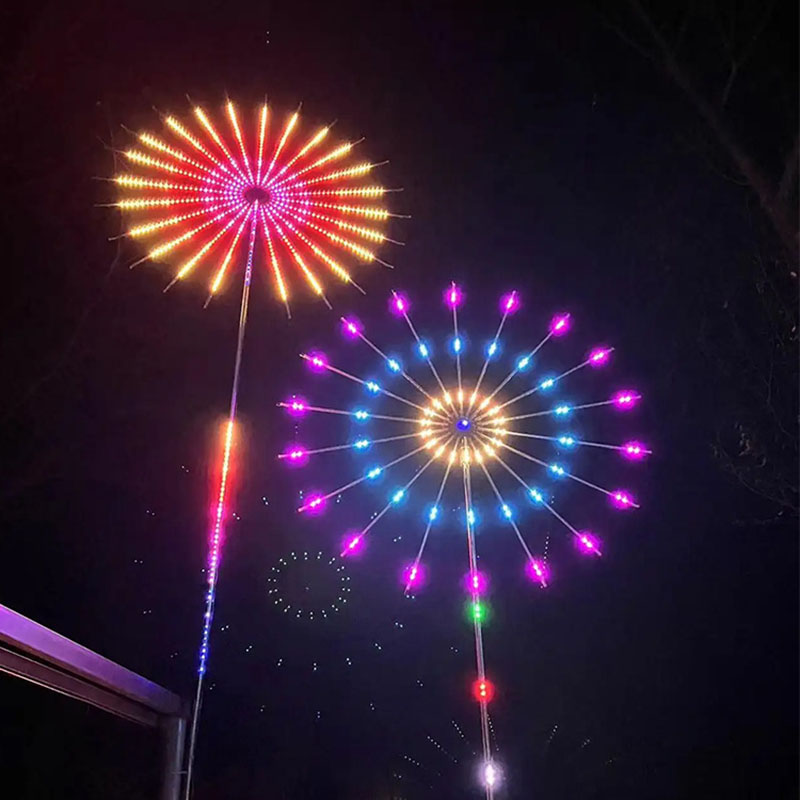 Outdoor Lighting Year Round - 2026 Yeni Yıl Çift Taraflı Programlanabilir