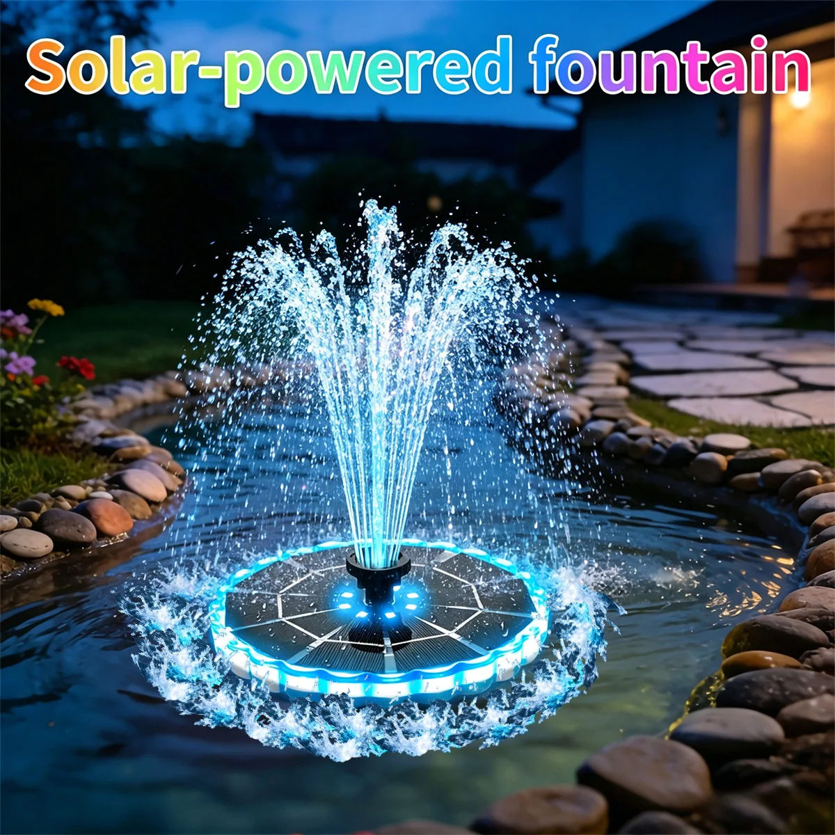 Outdoor Lighting Ground - 3.5W Dış Mekan Güneş Enerjili Bahçe