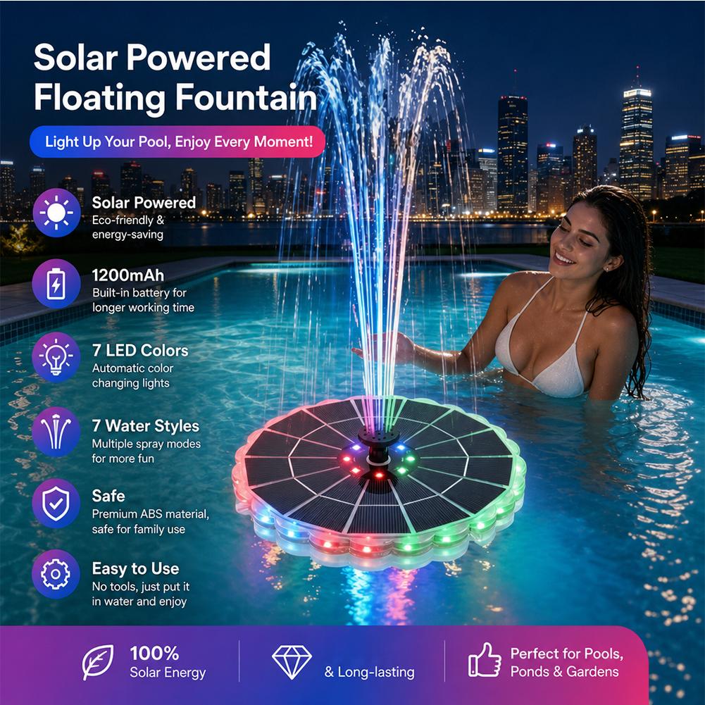 Outdoor Lighting Ground - 3.5W Dış Mekan Güneş Enerjili Çeşme