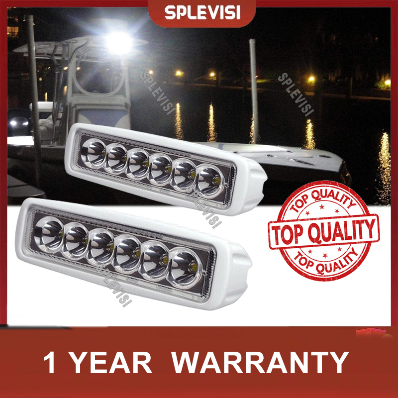 Outdoor Lighting Deck - 2 adet 12V 6 LED güverte