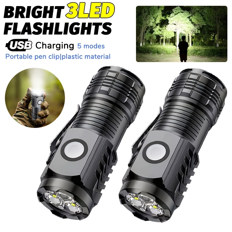 Outdoor Lighting Diy - Taşınabilir Mini LED El Feneri Güçlü