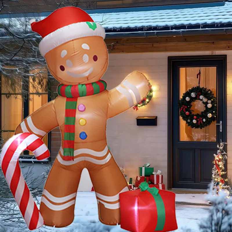 Outdoor Lighting Event - Noel Dekorasyon Koltuk Değneği Noel Baba