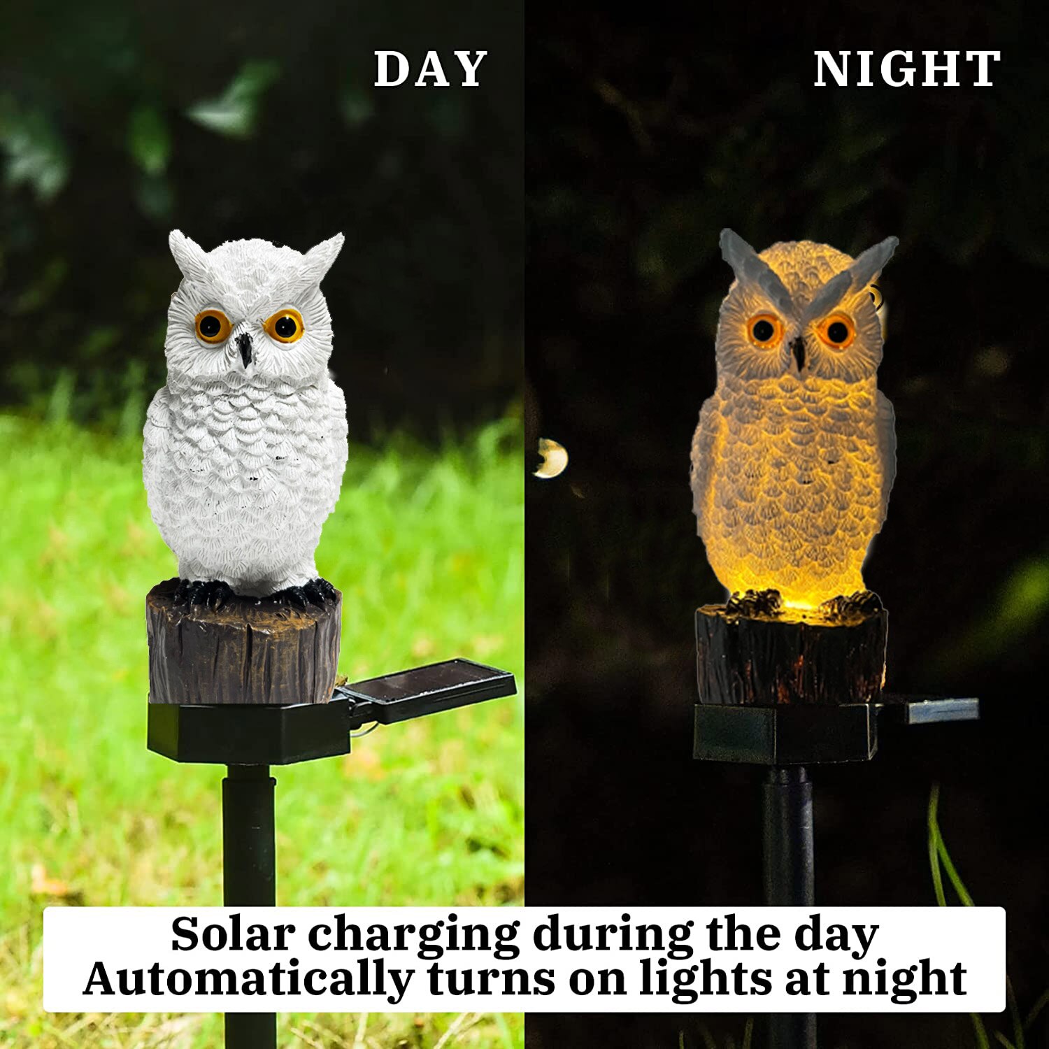 Outdoor Lighting For Fence - Bahçe güneş işık açık dekor reçine