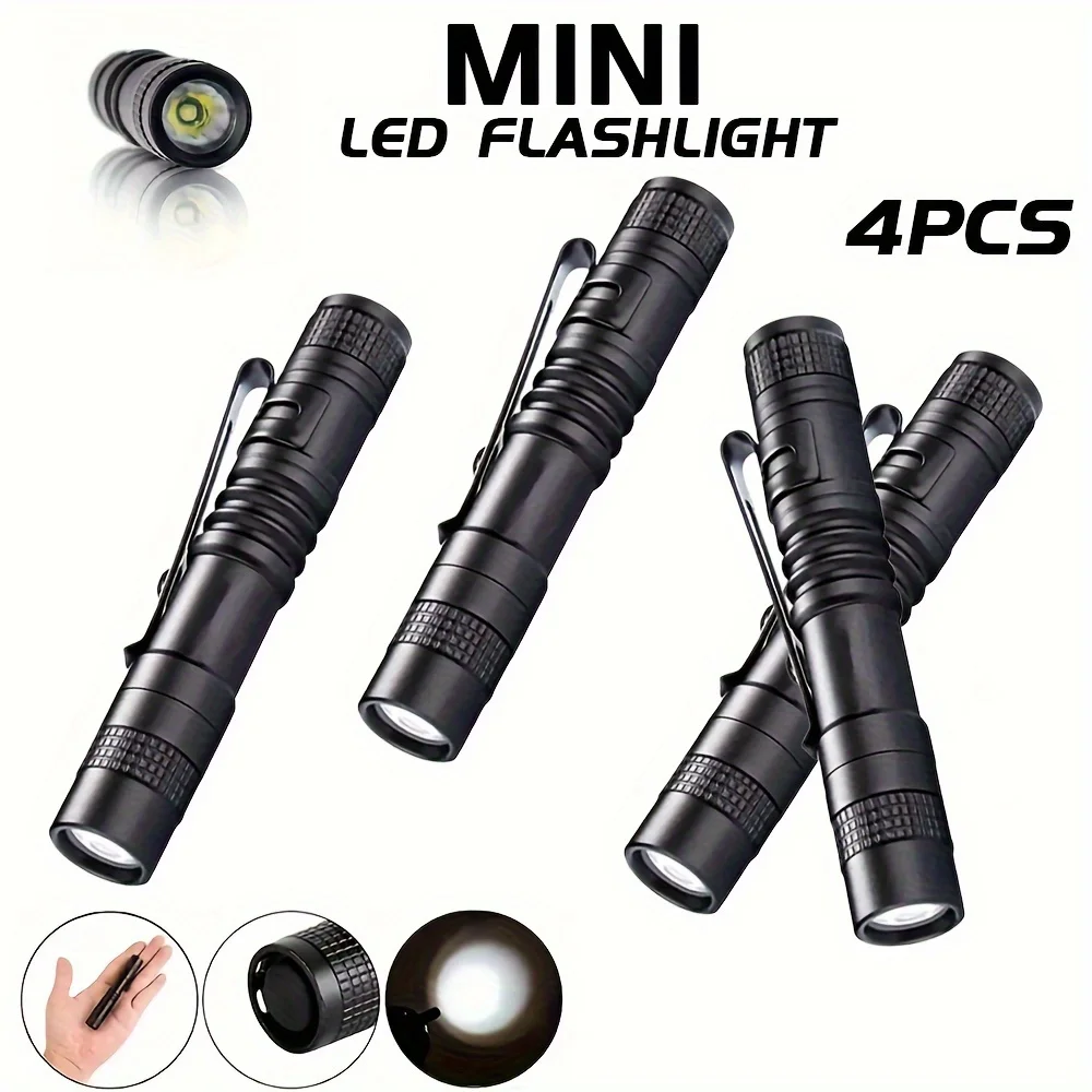 Outdoor Lighting House - 1-4 adet Mini taşınabilir LED kalem