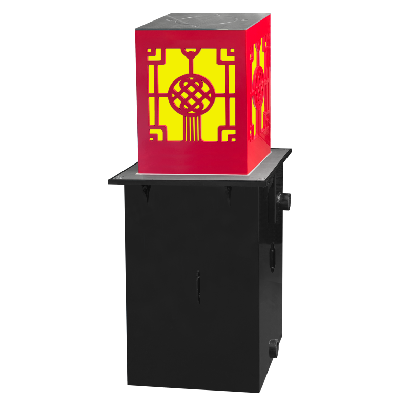 Outdoor Lighting Modern - Modern Tarz Yuvarlak LED Bahçe Lambası,