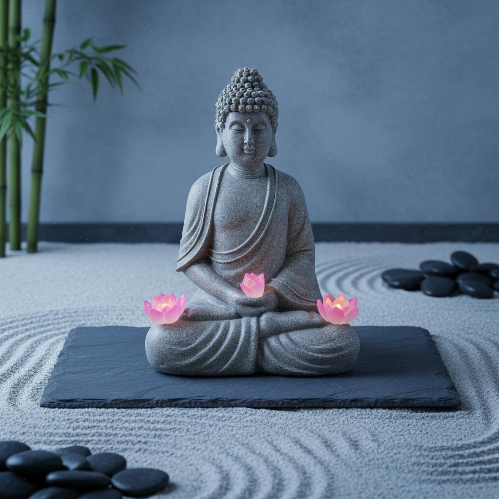 Güneş enerjili Buda Heykeli Dı - Outdoor Lighting Modern incelemesi ve fiyatı
