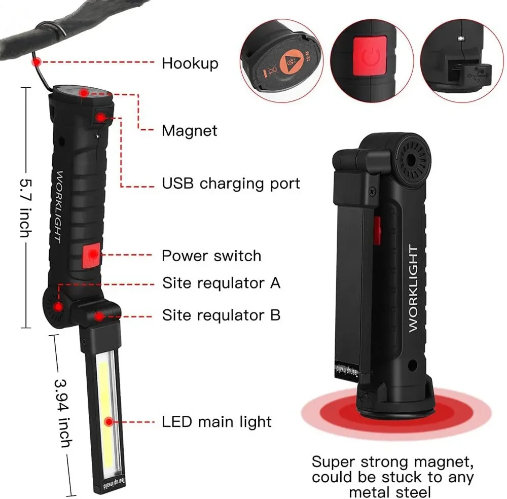 Taşınabilir COB LED El Feneri  - Hanging Outdoor Lighting incelemesi ve fiyatı