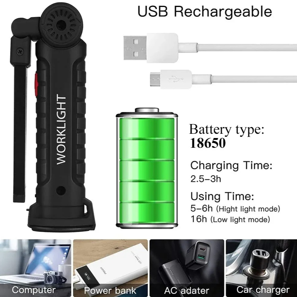 Taşınabilir COB LED El Feneri  - Hanging Outdoor Lighting incelemesi ve fiyatı