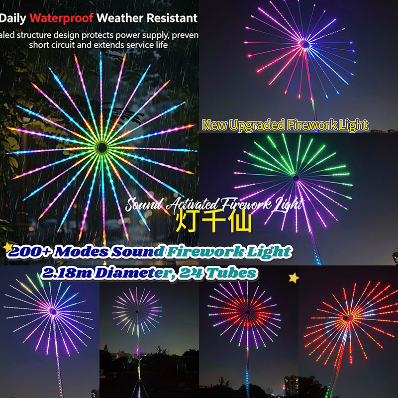 Sesle Aktive Edilen Havai Fişe - Outdoor Lighting Year Round incelemesi ve fiyatı