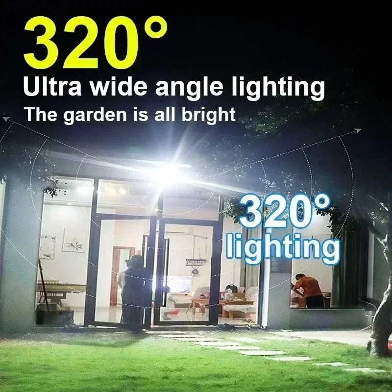 12000LM Güçlü Güneş Enerjili D - Outdoor Lighting Ground incelemesi ve fiyatı