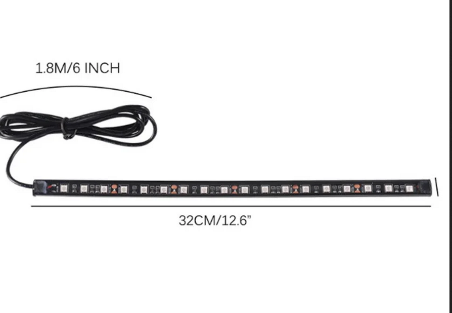 2 adet 30cm 12V LED şerit ışık - Outdoor Lighting Deck incelemesi ve fiyatı