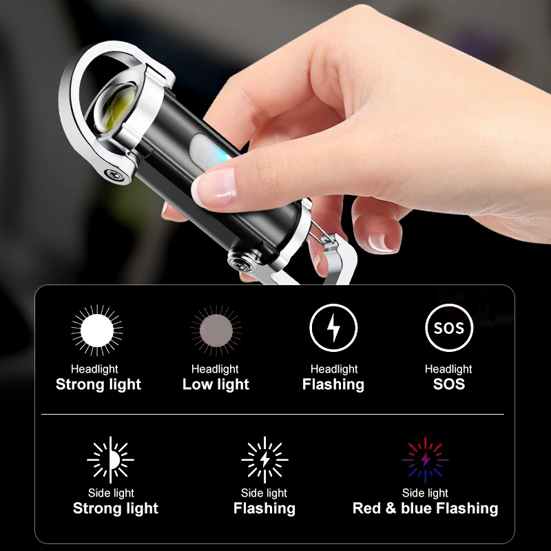 Güçlü EDC LED El Feneri Anahta - Hanging Outdoor Lighting incelemesi ve fiyatı