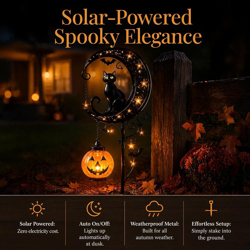 Güneş Enerjili Cadılar Bayramı - Outdoor Lighting Ground incelemesi ve fiyatı
