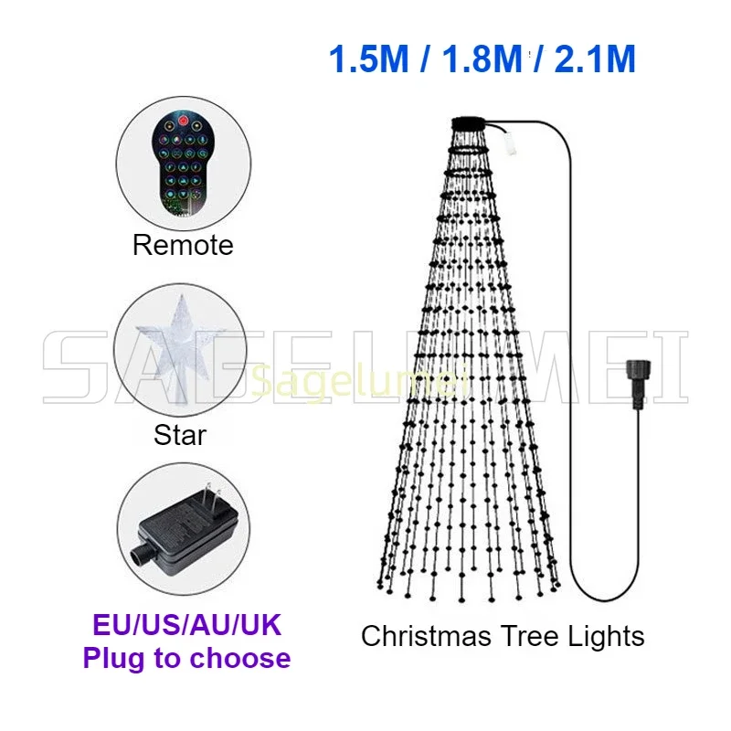 RGBIC 400LED'li Noel Işıkları  - Outdoor Lighting Uk incelemesi ve fiyatı