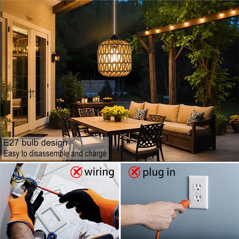SHGO-Pil ile Çalışan Dış Mekan - Outdoor Lighting Chandelier incelemesi ve fiyatı