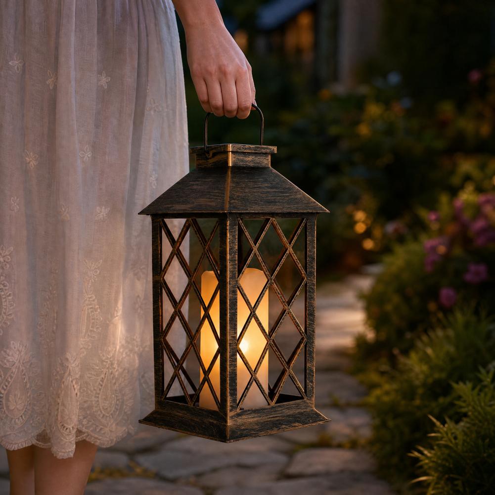 Retro Güneş Enerjili Fener, Dı - Hanging Outdoor Lighting incelemesi ve fiyatı