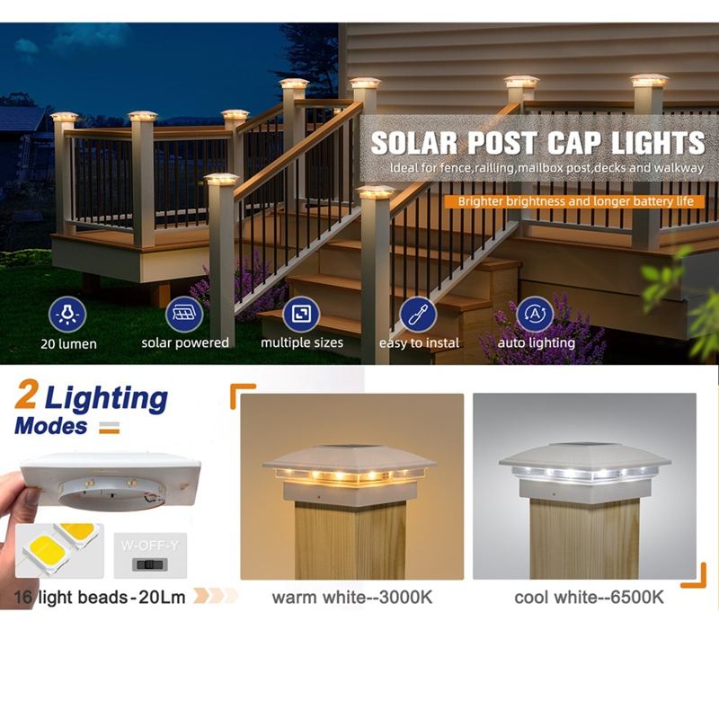 4'lü Paket Güneş Enerjili Dire - Outdoor Lighting Deck incelemesi ve fiyatı
