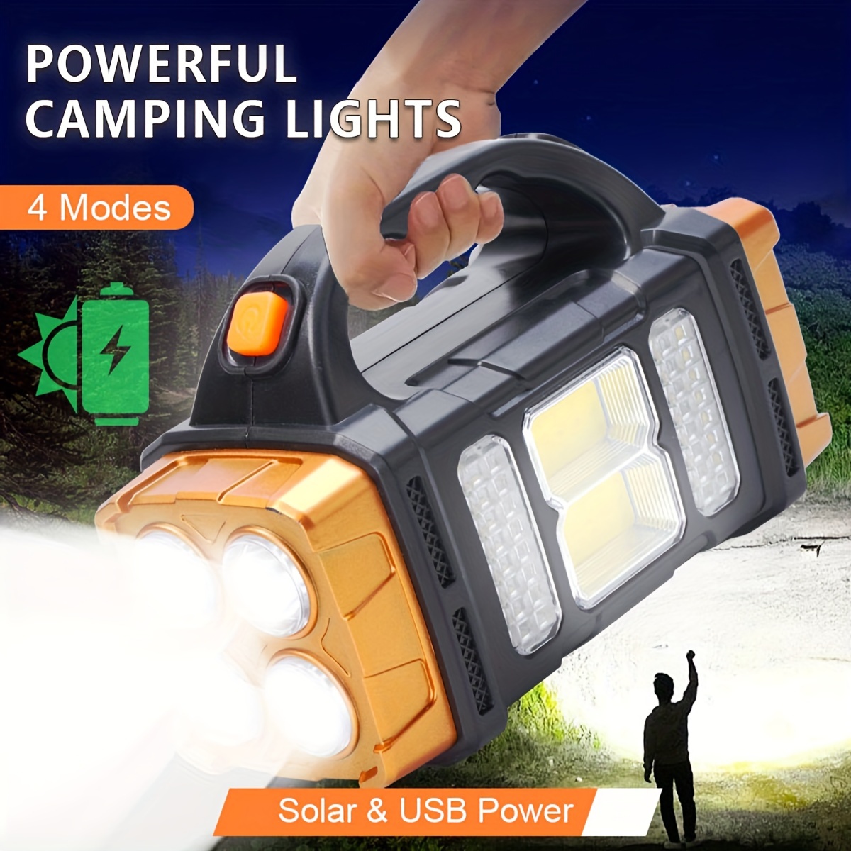 Yeni Yükseltilmiş Şarj Edilebi - Outdoor Lighting Diy incelemesi ve fiyatı