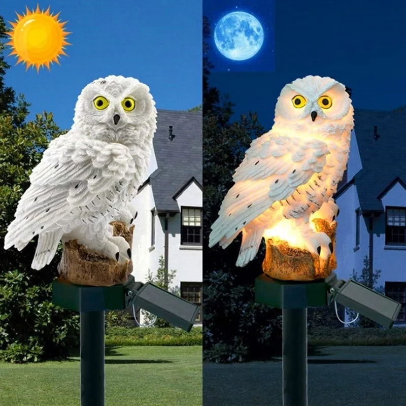 Güneş Enerjili Baykuş Heykeli  - Outdoor Lighting House incelemesi ve fiyatı