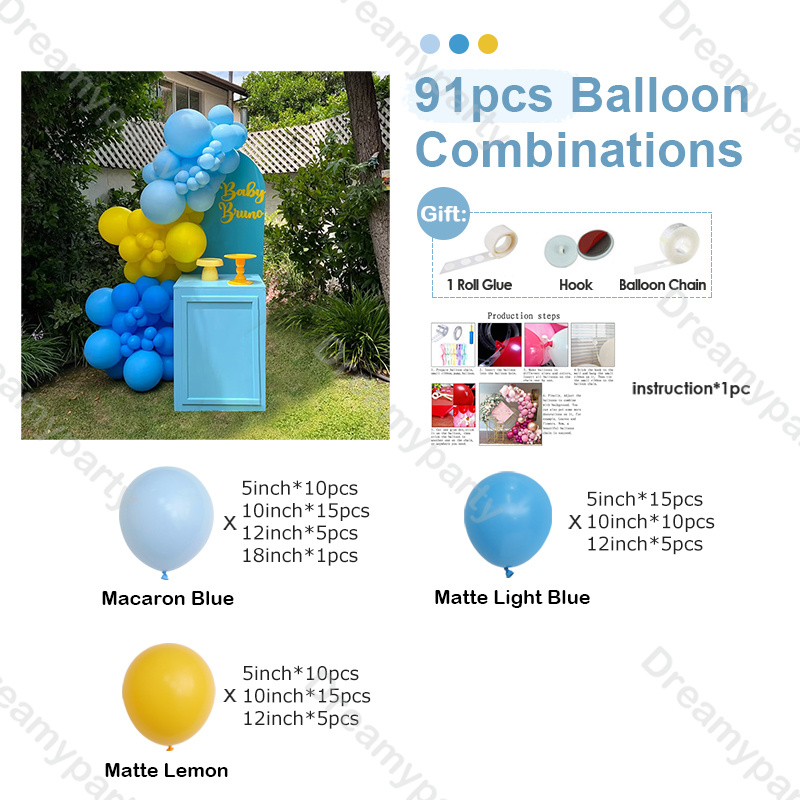 91 adet DIY Balon Kemer Seti M - Outdoor Lighting Year Round incelemesi ve fiyatı