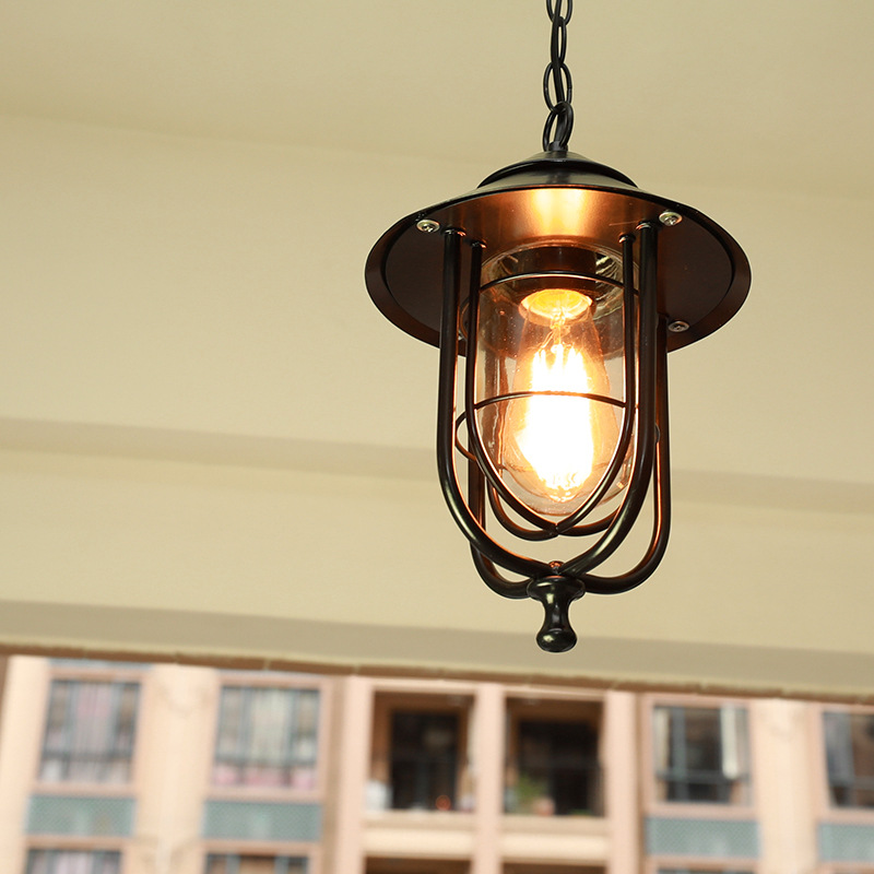 Açık avizeler Vintage Loft kol - Outdoor Lighting Chandelier incelemesi ve fiyatı