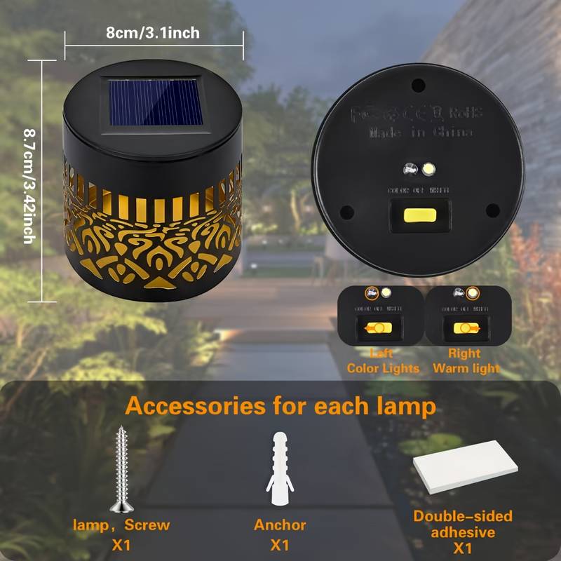 2'li Paket Güneş Enerjili Bahç - Outdoor Lighting Deck incelemesi ve fiyatı