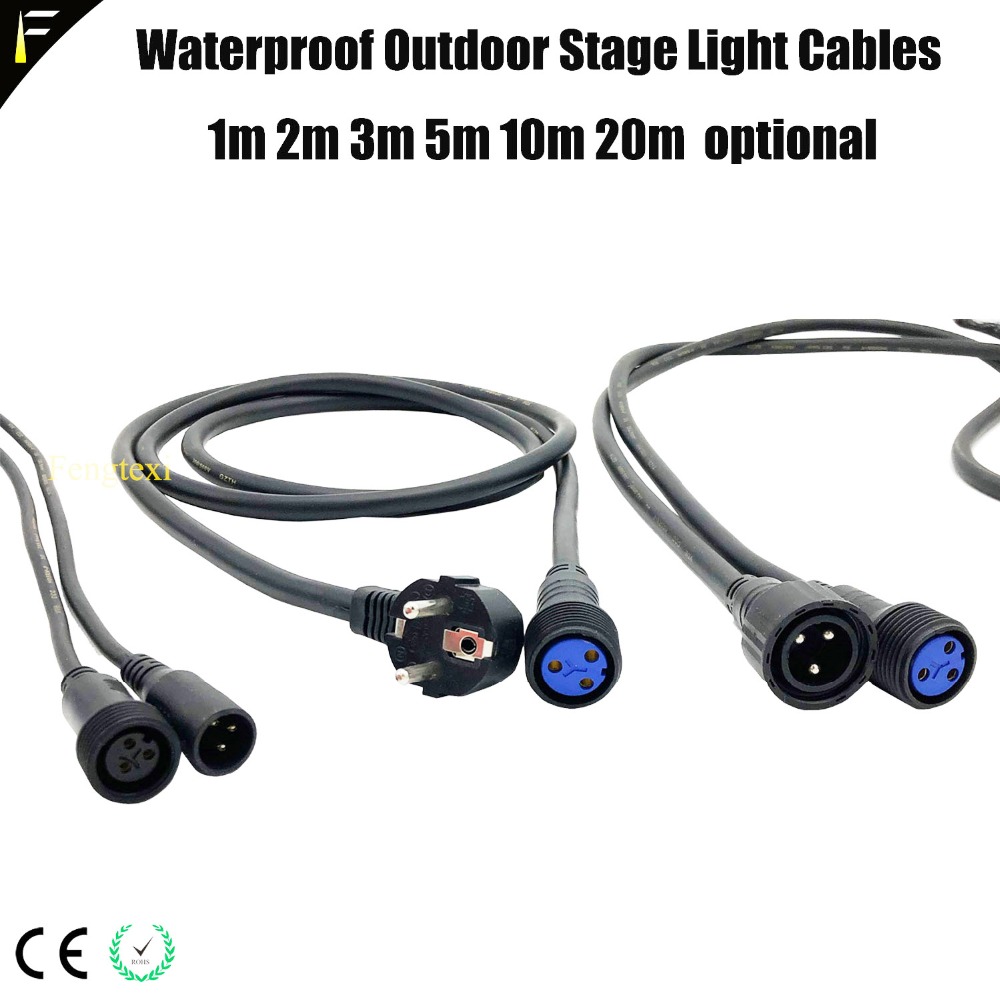 4xLOT açık DMX uzatma kablosu  - Outdoor Lighting Cable Uk incelemesi ve fiyatı