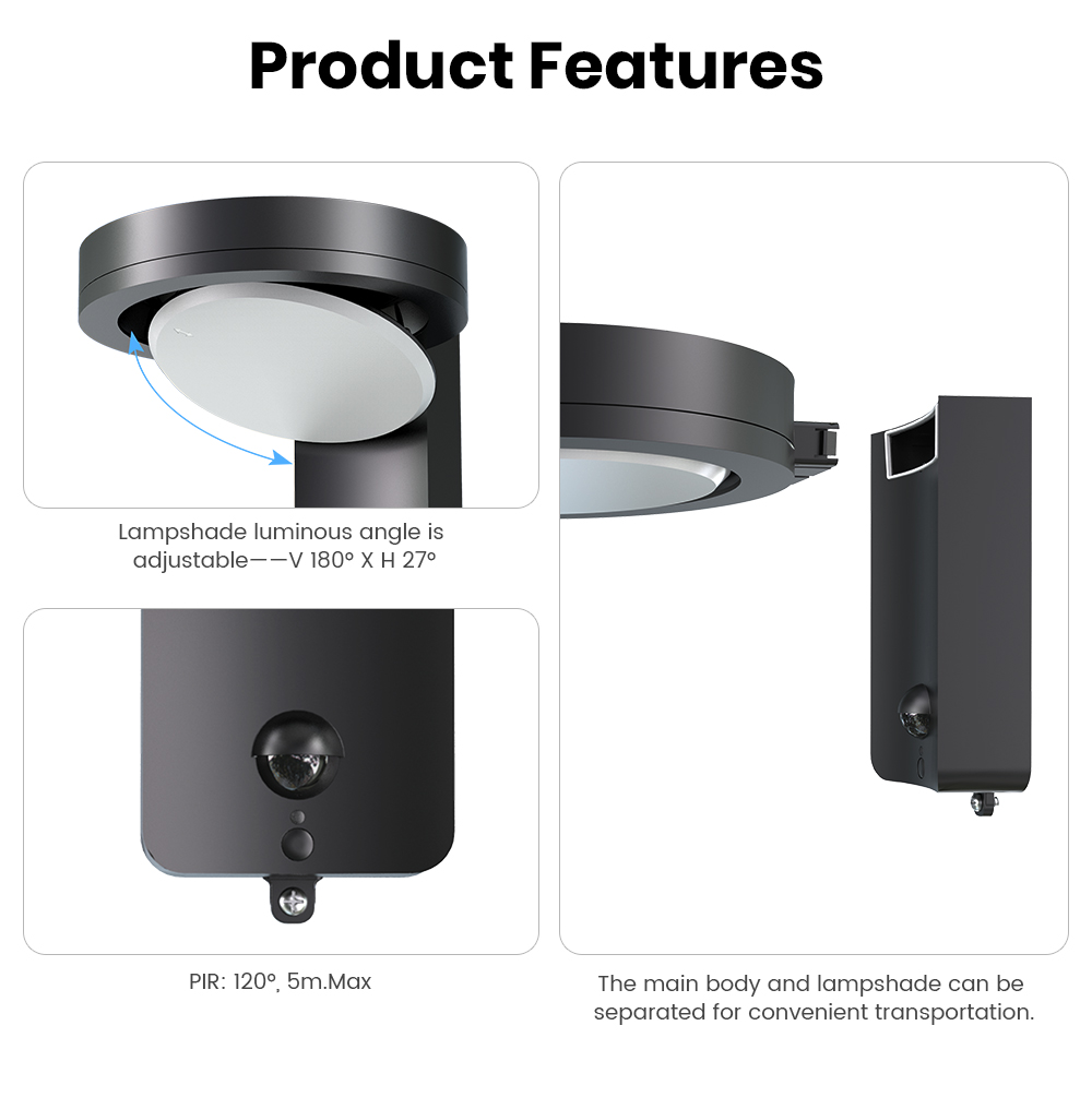 SRESKY Güneş Enerjili Dış Meka - Outdoor Lighting For Fence incelemesi ve fiyatı