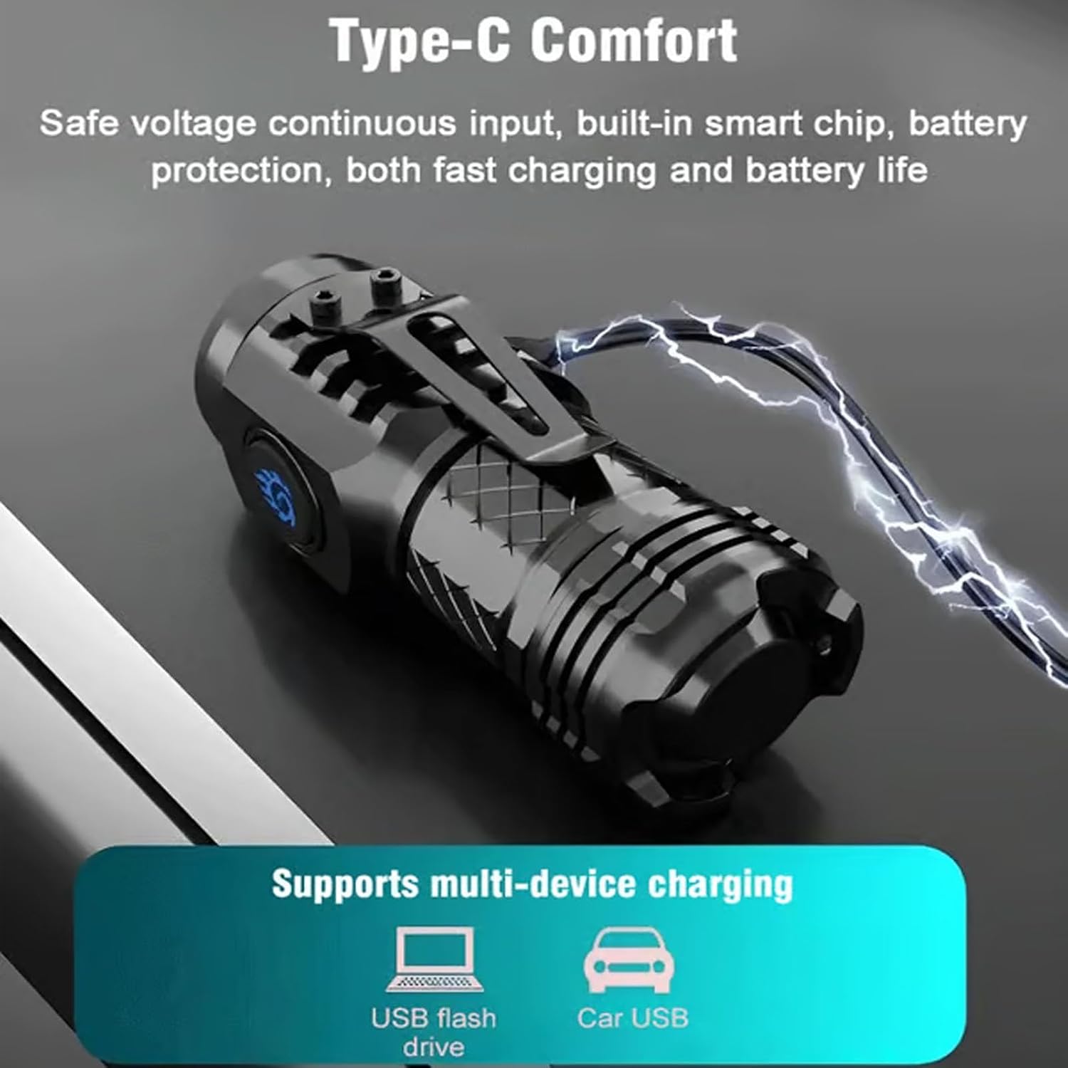 Yüksek Güçlü Taktik El Feneri  - Outdoor Lighting Diy incelemesi ve fiyatı