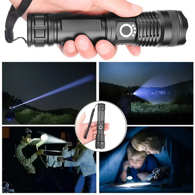 Yüksek Güçlü XHP70 Led El Fene - Outdoor Lighting Diy incelemesi ve fiyatı
